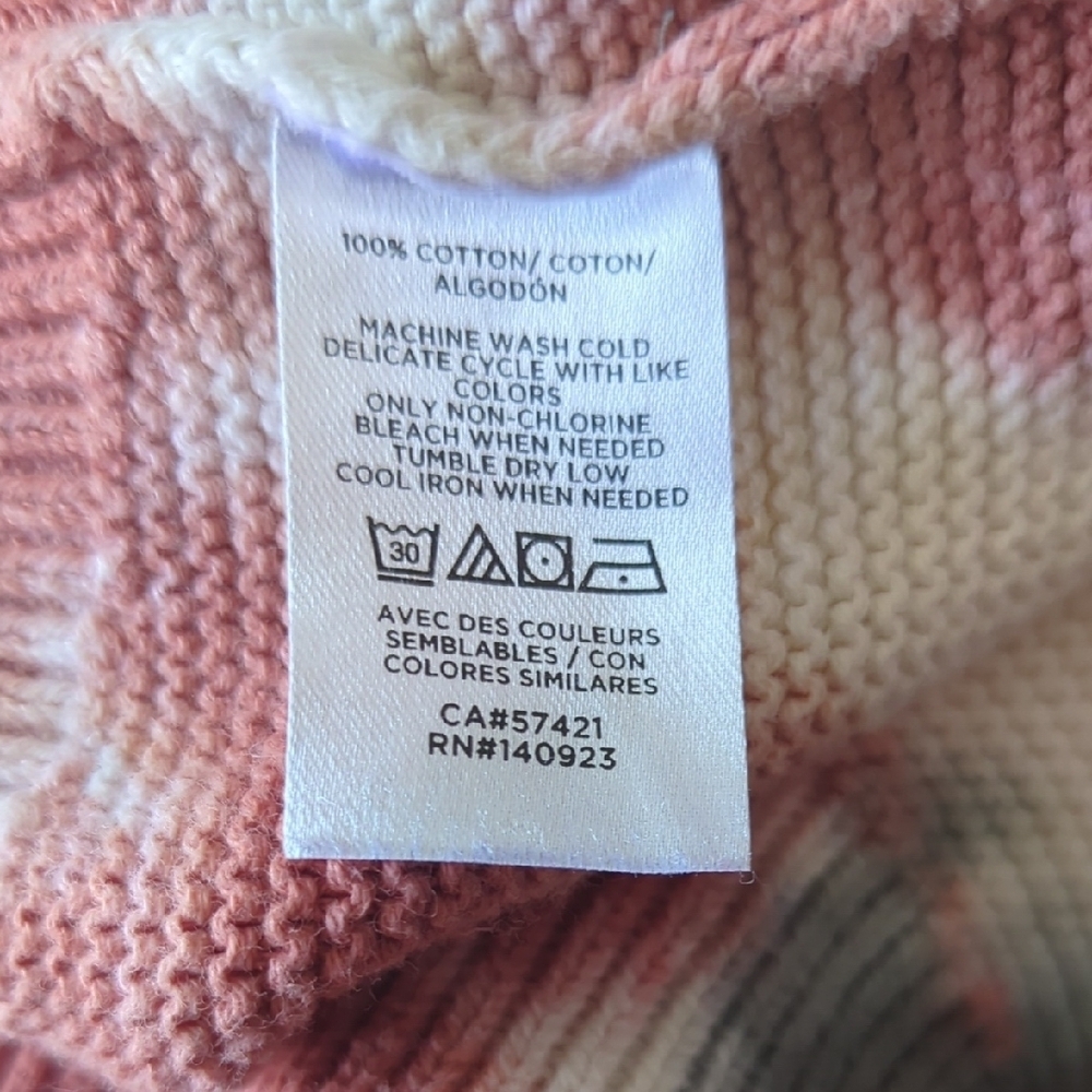 Lou & Grey Knit Sweater Tie Dye SZ Small petite - Picture 5 of 5